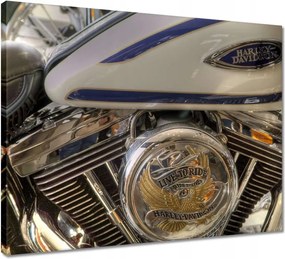 Vászonkép 50x40 Harley Davidson Motorkerékpár