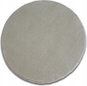 Szőnyeg kör 133 Delight bézs egyszínű sima @75882