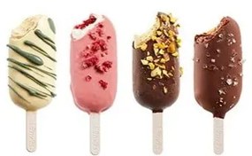 Szilikon jégkrémkészítő forma szett 4 db-os – Lékué