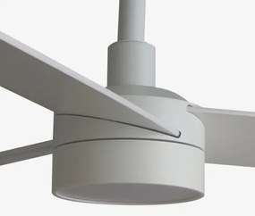 FARO 34297WT-1TW - LED Dimmelhető ventilátor RUDDER L LED/18W/230V fehér átm. 132 cm WT + távirányító