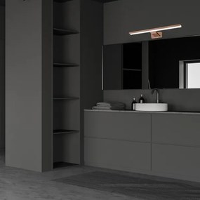 LED fürdőszobai tükörvilágítás SHINE LED/13,8W/230V 60 cm IP44 rózsaarany