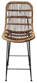 Barna rattan bárszék 106 cm – Ego Dekor