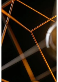 Lámpa Mennyezeti lámpatest ROSA, 3376,AC220-240V,50/60Hz,1*E27,IP20,33CMX33CM,egyes, arany