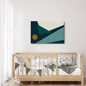 Kép - Kubista absztrakció (90x60 cm)