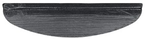 10 db antracitszürke öntapadó lépcsőszőnyeg 65 x 22,5 x 3,5 cm