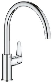 Mosogató csaptelep GROHE BauCurve forgó karral króm 31536001