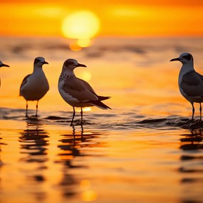 Poszter 70x70cm Sirály mese