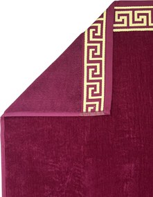 Poseidon bordó strandtörölköző