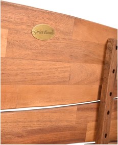 Barna tömörfa kerti pad Hadia – Garden Pleasure