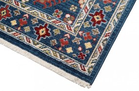 Designer vintage szőnyeg kék színben Szélesség: 120 cm | Hossz: 170 cm