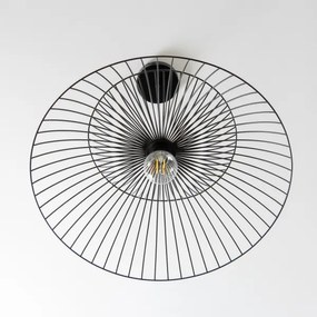 Brilagi - CERIA WIRE LED függeszték kábelen 1xE27/40W/230V, Ø 60 cm, fekete