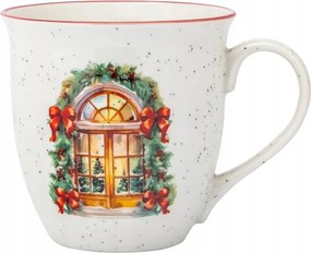Nagy karácsonyi porcelán bögre XXL 630ml Karácsonyi díszek