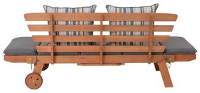 Barna tömörfa kerti pad Rincon – Garden Pleasure