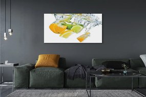 Canvas képek víz citrus 100x50 cm