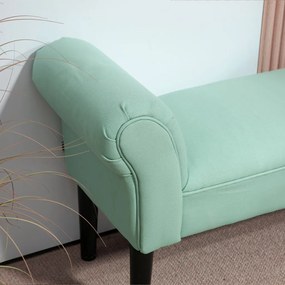 Ülőpad, előszobába vagy hálószobába, 130 kg-ig terhelhető, zöld, 102 x 36 x 51 cm