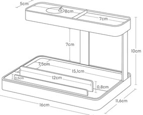 Fém tablet tartó állvány Tower – YAMAZAKI