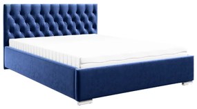 St1 ágyrácsos ágy, királykék (140 cm)