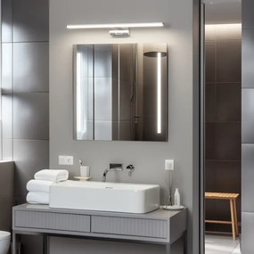 Brilagi - LED fürdőszobai tükörvilágítás VESTRA LED/12W/230V 60 cm IP44 króm
