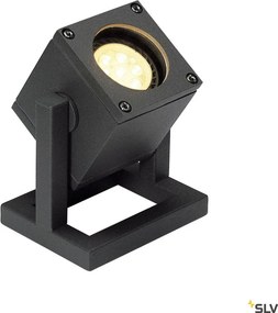 SLV 132835 CUBIX Kültéri Növényvilágító Lámpa Antracit GU10 IP44