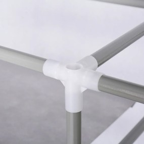 Mobil cipőtároló szekrény, kék