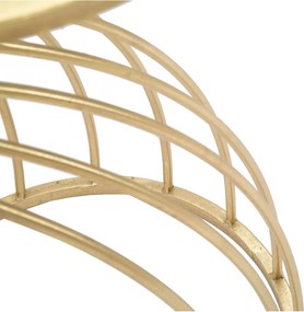 Kerek tárolóasztal üveg asztallappal ø 35 cm Flush – Mauro Ferretti