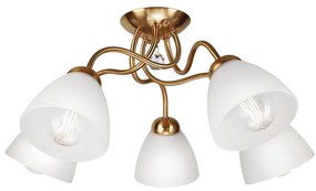 Csillár 5xE27/60W/230V arany