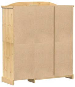 Corona tömör fenyőfa ruhásszekrény 151,5 x 52 x 170 cm