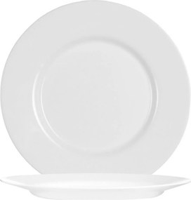 Tányér Étkészlet Fehér Üveg Étkészlet Nagy Erős