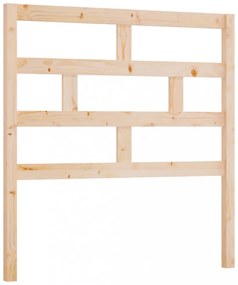 tömör fenyőfa ágyfejtámla 96 x 4 x 100 cm