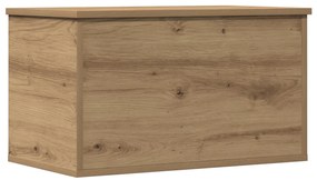 Tárolódoboz Fedelekkel Művészeti tölgy 60x35x35 cm Műszaki fa