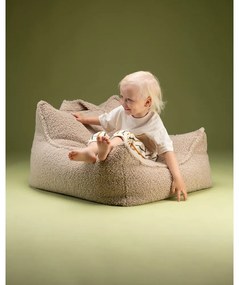 Világosbarna buklé gyerek babzsákfotel Chair – Wigiwama
