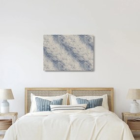Üveg kép - Hullámminta (70x50 cm)