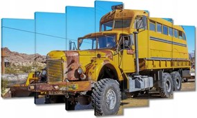 Képek 140x80 Sárga munkakocsi az USA-ból