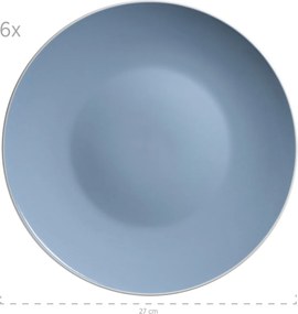 Mäser 24 darabos ELISSA étkészlet – kék fényes