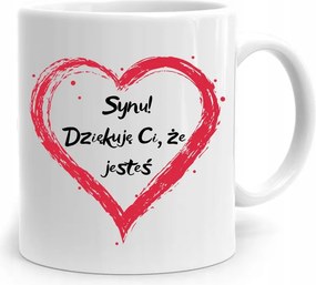 Ajándék Bögre Fiamnak! Köszönöm, Hogy fényképes nyomattal Vagy