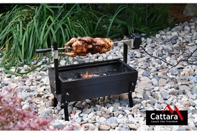 Cattara Gril Barbecue motoros, 230 V, 82 x 65 x 34 cm