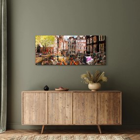 Kép - Amsterdam (120x50 cm)