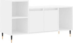 vidaXL fehér szerelt fa TV-szekrény 100x35x55 cm