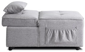 Ágyazható Fotel Szürke Színben. IBERIS 80 cm