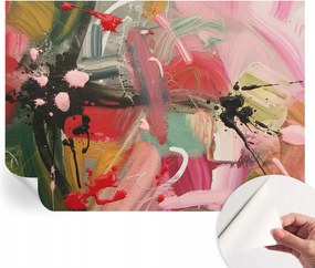 Dekoratív Öntapadós Tapéta Divatos Minták Színes Káosz 312x219 cm