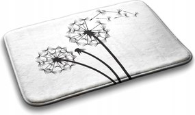 Fürdőszobaszőnyeg Pitypang Virágok 90x60 cm