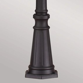 Feiss ENGLISH BRIDLE FE-EB5-L-BLK Utcai lámpa 3x60W/E14 IP44