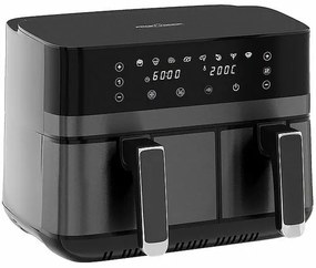ProfiCook FR 1295 H dupla forrólevegős fritőz, 9 l