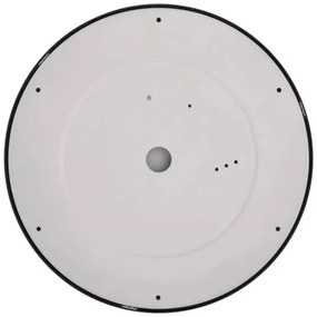 LED Mennyezeti lámpa LED/28,5W/230V 3000/3500/4000K á. 30 cm fekete