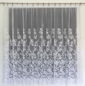 Mg Függöny 4556 Fehér 500x160cm Kész Szalaggal M