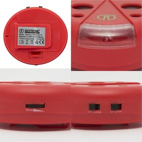 Rágcsálóriasztó LED világítással 2xAAA katica