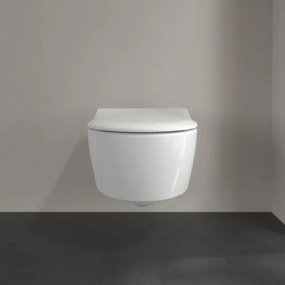 Villeroy & Boch 5656RSR1 - AVENTO falra szerelhető WC, SoftClose ülőkével, kerámia/fehér