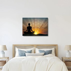 A meditáció képe (70x50 cm)