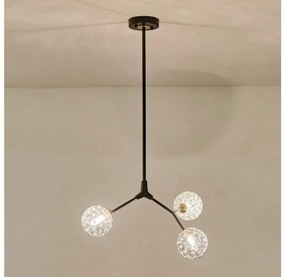 Csillár rúdon 3xG9/15W/230V szürke