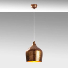 Murek 11555 réz fém függőlámpa, Ø20 cm